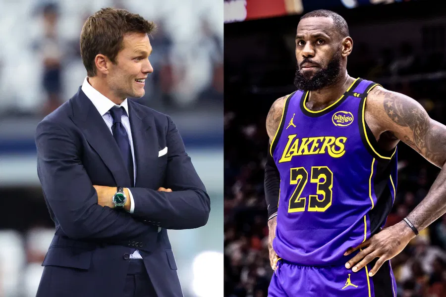 LeBron James: Friendship, Racing, and NBA Choices 3 LeBron James and Tom Brady