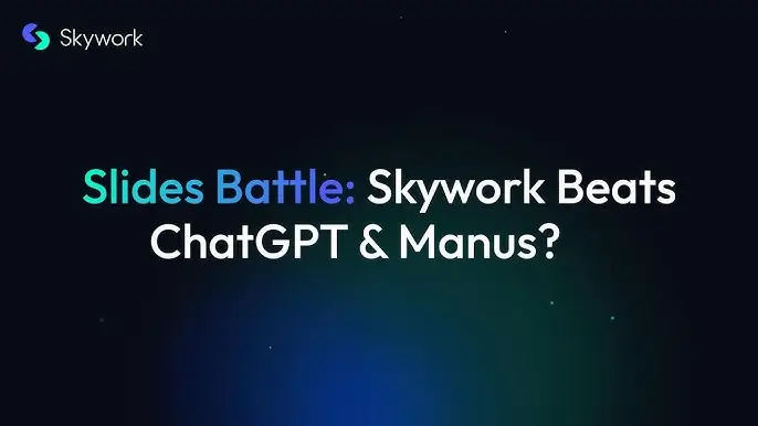 Best AI Slide Makers: Skywork, Manus, and ChatGPT Compared 5 Skywork, Manus, and ChatGPT