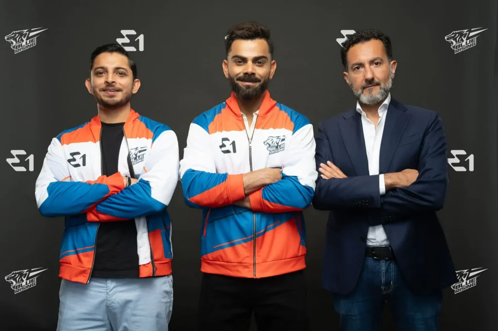 Virat Kohli’s Team Blue Rising: From Cricket to E1 Champions 3 Virat Kohli’s Team Blue Rising: From Cricket to E1 Champions