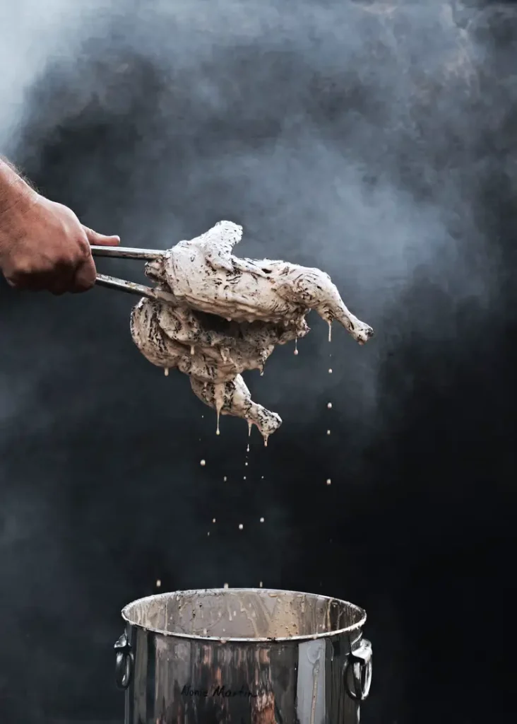 How to Master Pat Martin’s Alabama-Style Pit Barbecue Chicken 4 0083 Mart 9781984826121 art r1