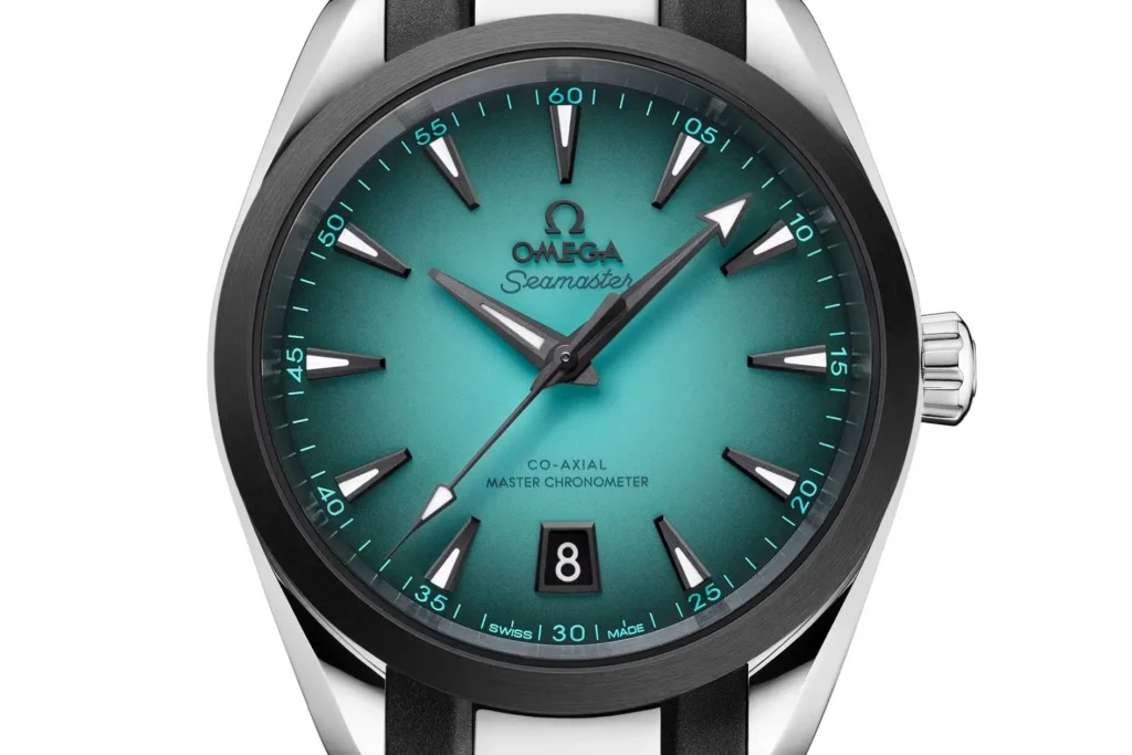 Omega Seamaster Aqua Terra 150M Turquoise on Strap: A Modern Classic Reimagined 4 Omega-Aqua-Terra-Turquoise-0-Hero
