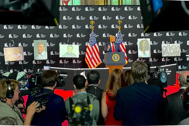 Trump Announces 2025 Kennedy Center Honorees: George Strait, Sylvester Stallone, Michael Crawford, Gloria Gaynor, and KISS 3 5169572