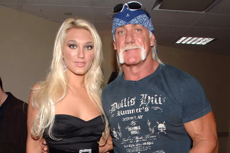 Brooke Hogan and Hulk Hogan during Z100's Jingle Ball 2006.