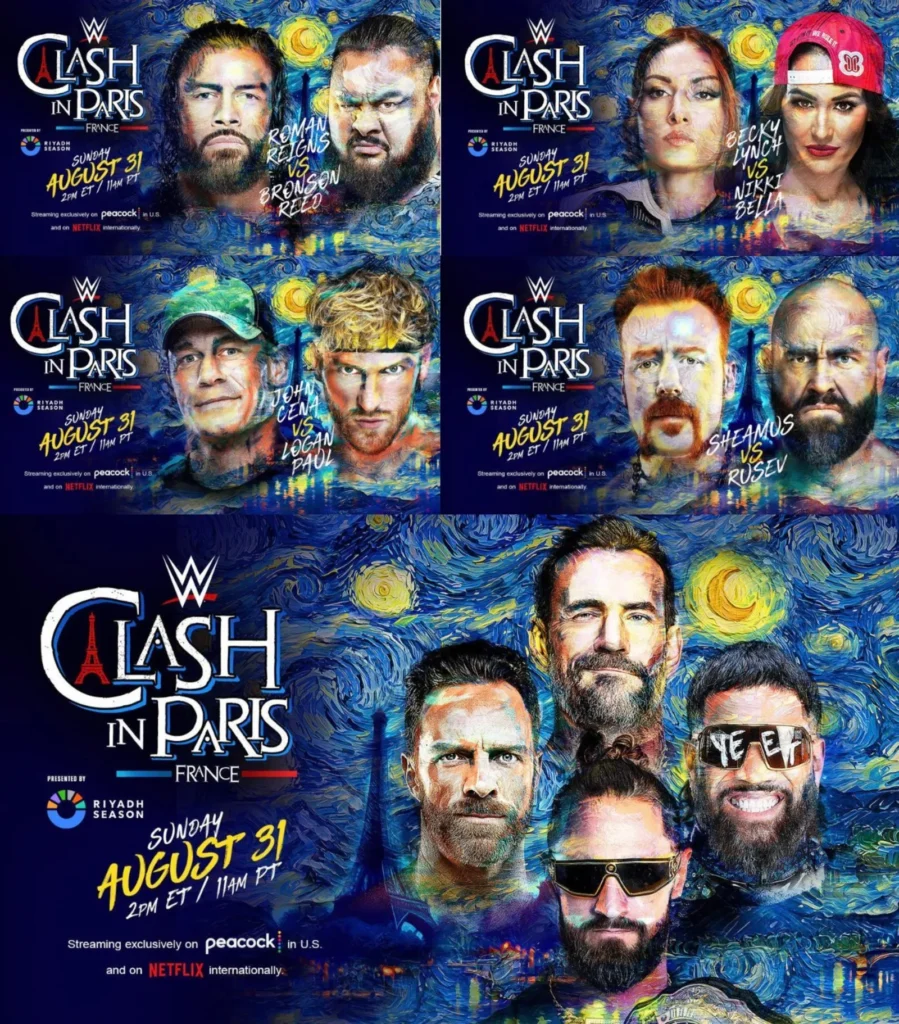 WWE Clash in Paris 2025: Full Match Card, Schedule, Storylines, and How to Watch 7 WWE Clash in Paris