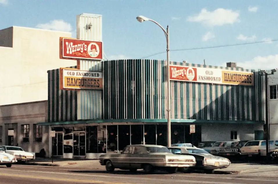 From Then to Now: The Surprising Restaurant Transformation of Your Favorite Chains 5 first Wendy's look