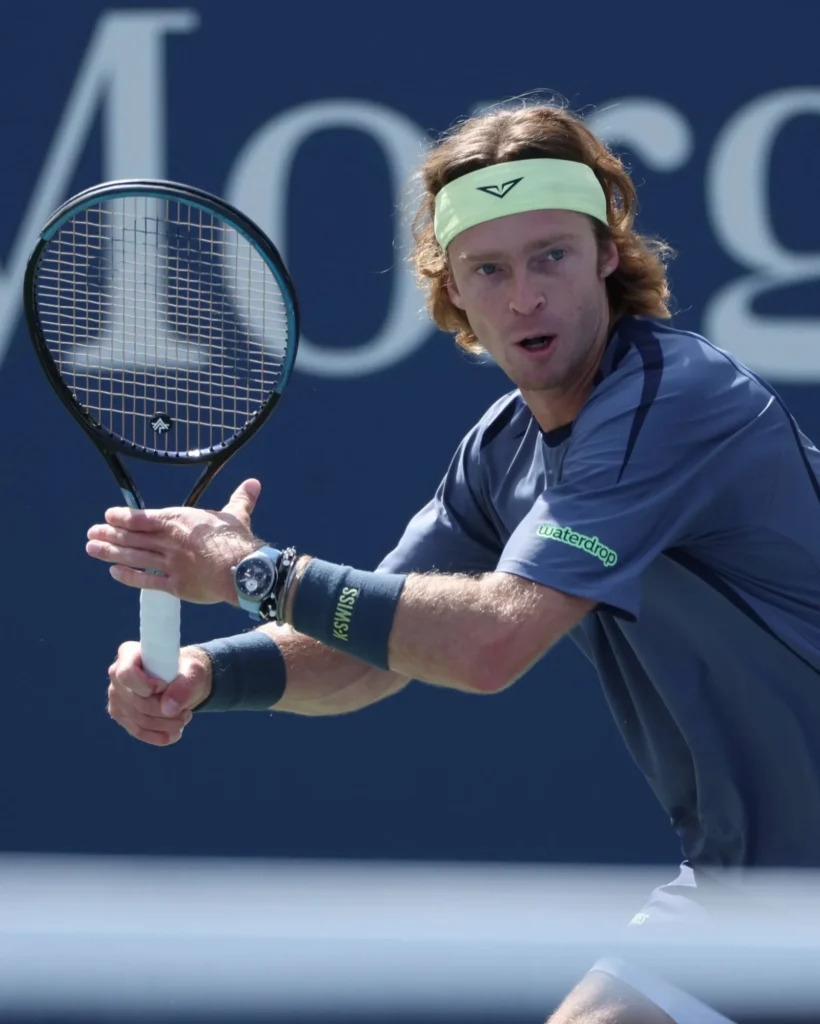 The Best Watches of the 2025 US Open: A Courtside Showcase of Luxury and Craftsmanship 11 Andrey_Rublev_en_US_Open_2025