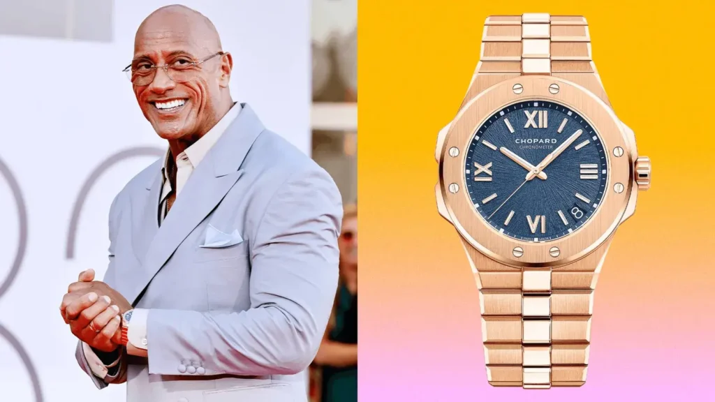 Dwayne Johnson’s Chopard Alpine Eagle Watches Stole the Show at Venice Film Festival 2025 6 Dwayne_Johnson_en_Festival_de_Cine_de_Venecia_2025_y_reloj_Chopard_Alpine_Eagle