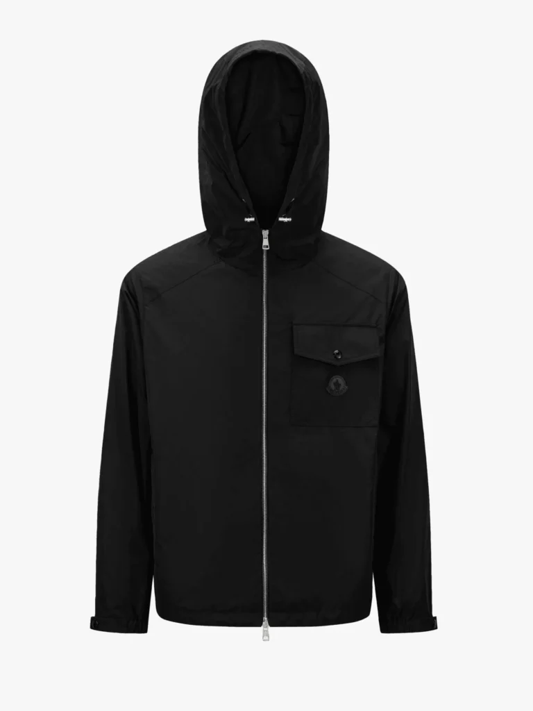 Best Waterproof Jackets for Men That Keep You Dry and Stylish 10 Moncler Fuyue Windbreaker – Best Smart Casual Choice
